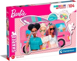Puzzle mit 104 Teilen – Shaped Barbie
