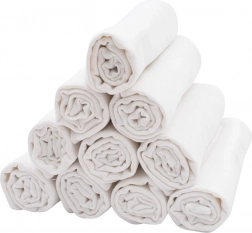 Baumwoll-Babywindeln 70 × 80 cm – Set mit 10 Stück