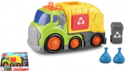 Müllwagen Kiddy Go! mit Licht und Sound, 19,5 cm