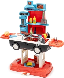 Kinder-Grillset 2 in 1 BABY MIX auf Rädern