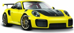 Metallmodell Porsche 911 GT2 RS gelb 1:24