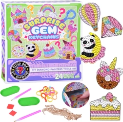 Kreativer Adventskalender mit Diamantmalerei – Anhänger