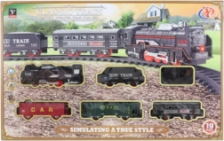 Batteriebetriebene Eisenbahnstrecke für Kinder