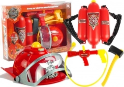 Feuerwehr-Set für Kinder mit Helm und Axt