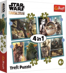 Puzzle 4-in-1 STAR WARS: THE MANDALORIAN