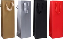 Geschenktasche für Flaschen M 11,8 × 9,5 × 36 cm – ganzjährig