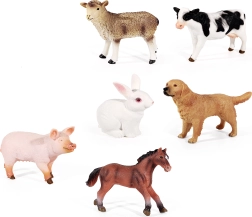 Weiche Bauernhoftiere