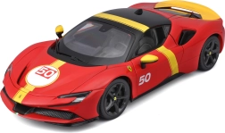 Bburago Modell 1:18 Ferrari SF90 Stradale Assetto Fiorano – Rot