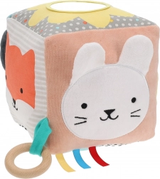 Textil-Motorik-Würfel für Babys von Petit Collage