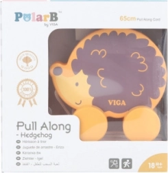 Holzspielzeug zum Ziehen Igel