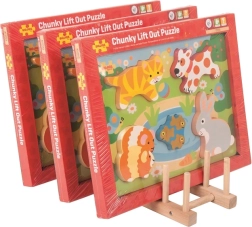 Bigjigs Toys Holzständer für Puzzles
