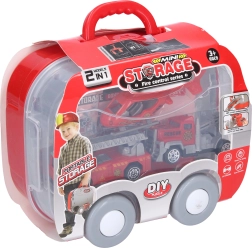 Feuerwache im Koffer mit tschechischer Verpackung