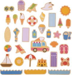 Bigjigs Toys Magnete Urlaub am Meer