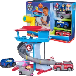PAW Patrol Beobachtungsturm mit Licht, Geräuschen, Fahrzeugen und Figuren