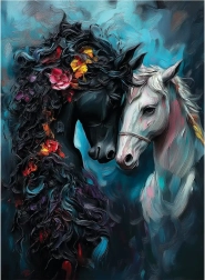 Puzzle Schwarz-Weiß 1000 Teile ANATOLIAN