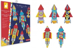 Janod Mini Origami Raketen – Kreativset für Kinder