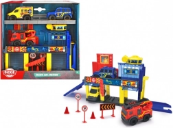 Dickie Toys SOS Mini‑Rettungsstation mit 3 Mercedes‑Benz Fahrzeugen