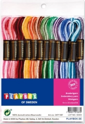 Playbox Regenbogen-Garne 25 Stk.