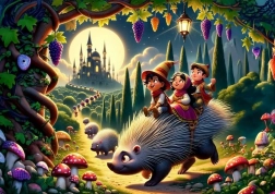 Puzzle Igel und Freunde 200 Teile