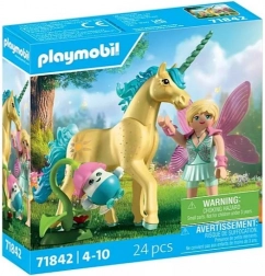 Playmobil Princess Magic Einhorn Sunshine Blossom mit Fee