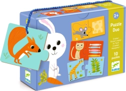DJECO Duo-Puzzle Was gibt es heute zum Mittagessen?