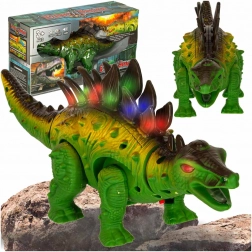 Interaktiver Stegosaurus mit Batterien, mit Licht und Sound