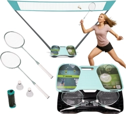 Badminton-Set im Koffer Trizand
