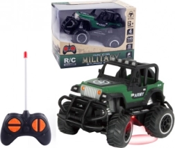 Geländegängiges militärisches RC-Auto 1:43