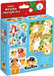 Puzzle Maus und Freunde – erstes Spiel und Puzzle für Kinder