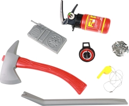 Feuerwehrset für Kinder mit Zubehör