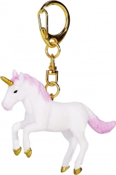 Schlüsselanhänger Einhorn mit Rosa Mähne und Schweif