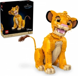 LEGO Disney 43247 Junger Simba aus Der König der Löwen