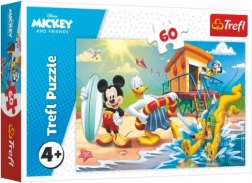 Puzzle mit 60 Teilen – MICKEY MOUSE: Ein spannender Tag für Micky und seine Freunde