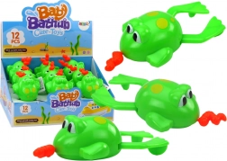 Aufziehbares Badespielzeug – schwimmender Frosch – grün