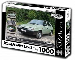 Puzzle RETRO-AUTA Škoda Favorit 135 LS 1000 Teile