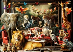 Puzzle Tierheim 1500 Teile
