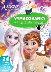 Malbuch FROZEN 3 mit Aufklebern