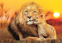 Puzzle Clementoni Unerwartete Umarmung 180 Teile