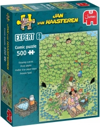 JUMBO Puzzle Jan van Haasteren Expert 2: Picknick-Vergnügen 500 Teile