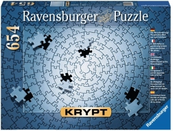 RAVENSBURGER Puzzle KRYPT Silber – 654 Teile
