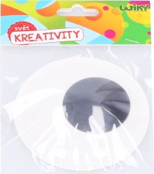 Bewegliches selbstklebendes Auge 10 cm