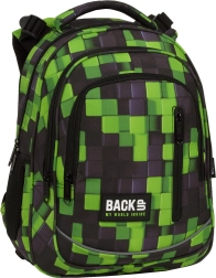 Schulrucksack BackUP Metasphere grün-schwarz 24 l