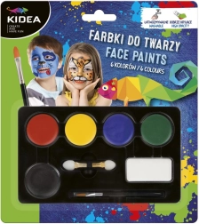 Set Gesichtsschminke Kidea - 1 Stück