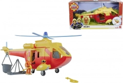 Hubschrauber Wallaby II Feuerwehrmann Sam mit Figur sowie Licht- und Soundeffekten