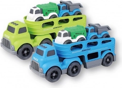 Autotransporter mit Autos für den Transport