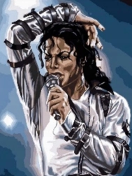 Norimpex Diamantmalerei Konzert des King of Pop 30 × 40 cm