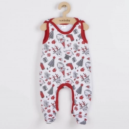 Baby-Strampler aus Baumwolle New Baby Christmas