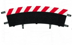 Außenrandstreifen für Kurve 2/30° für Slotcar-Bahnen CARRERA EVOLUTION, DIGITAL 132 und DIGITAL 124