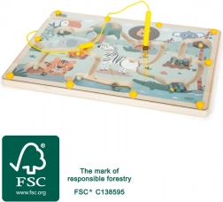 Magnetisches Labyrinth Safari small foot