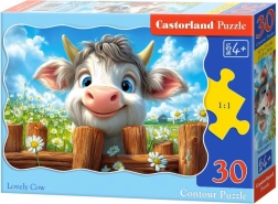 Castorland Puzzle Hübsches Kälbchen 30 Teile